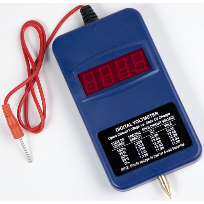 Digital Battery Voltmeter 6/12 Volt