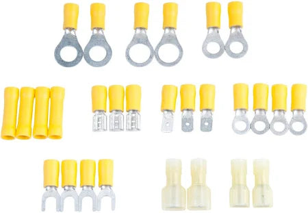 10 - 12 Gauge Cable Ends Yellow