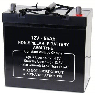 12v 55ah Sla Battery