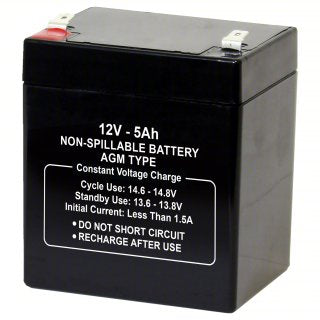 12v 5ah Sla Battery