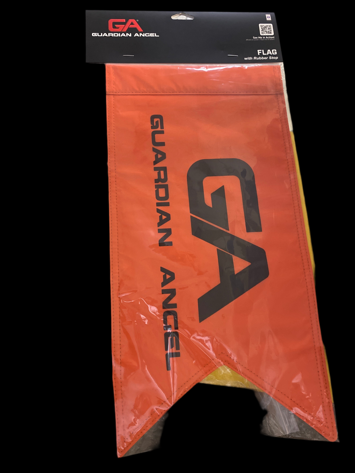 GA Flag with Rubber Stop
