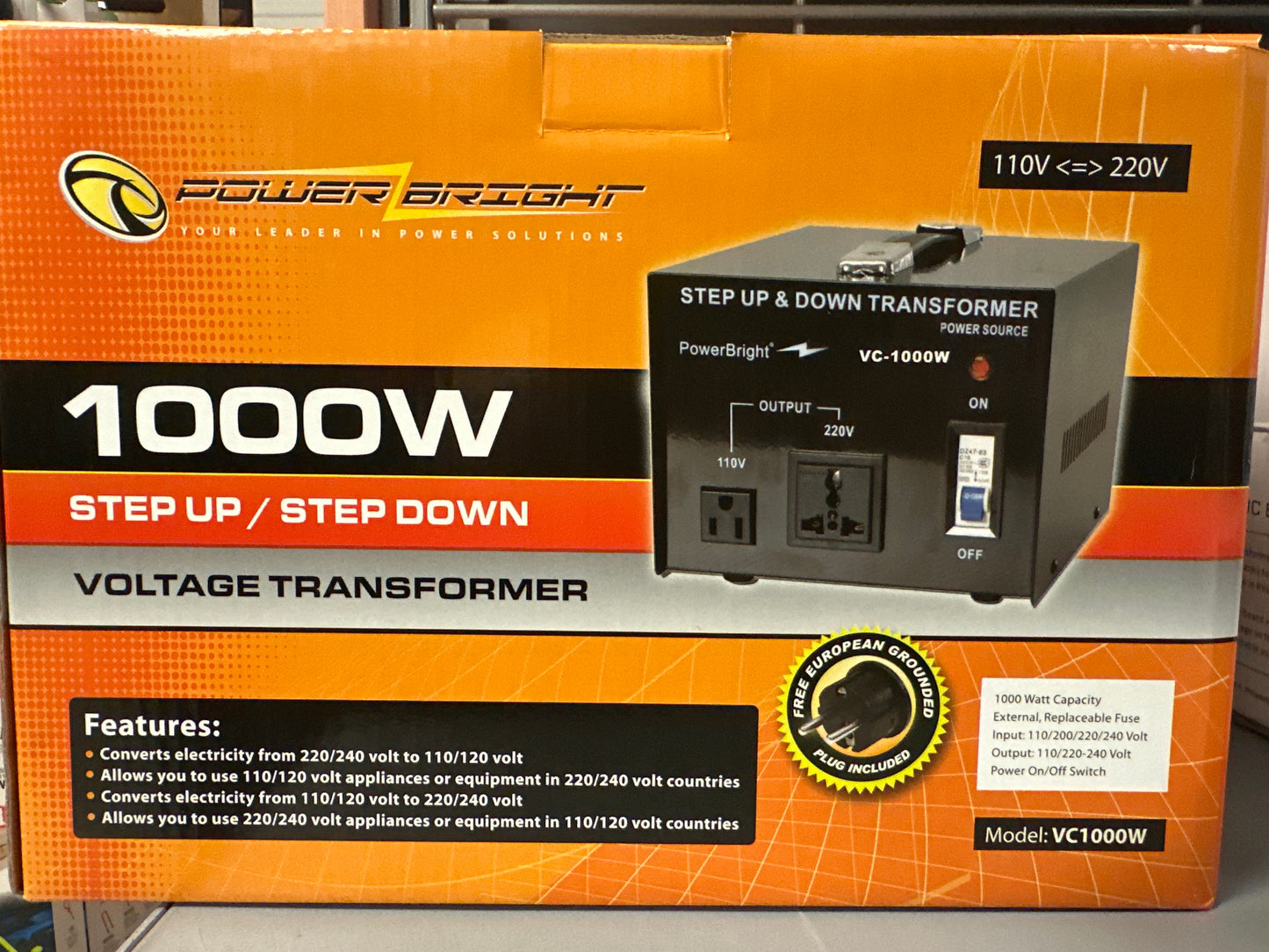 VC-1000 voltage converter