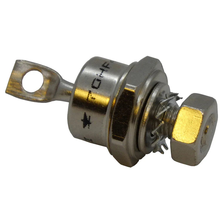 Stud Mount Diode, 1/4" Stud 70 Amp Positive Base (Cathode to Case)