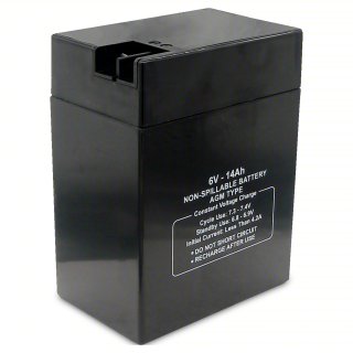 6v 14ah Sla Battery Toy Style