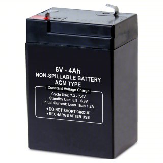 6v 4ah Sla Battery