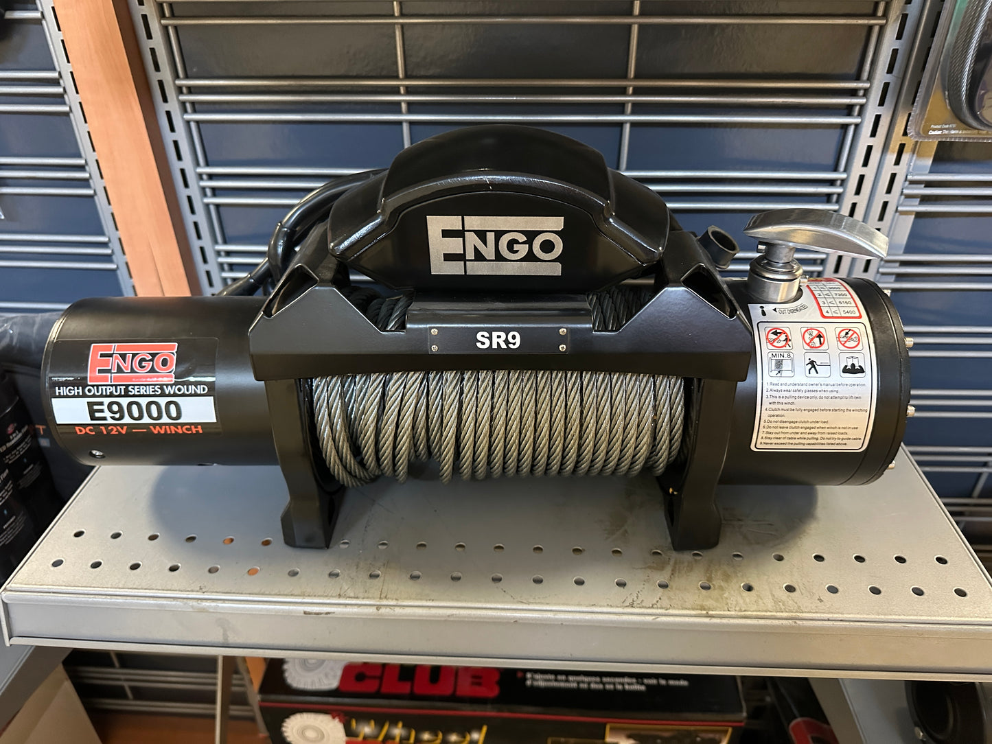 Engo Winch 9000lb wire cable