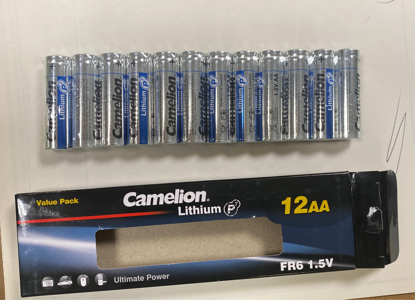 AA Lithium Camelion EACH