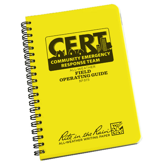 Rite in the Rain CERT Field Operating Guide