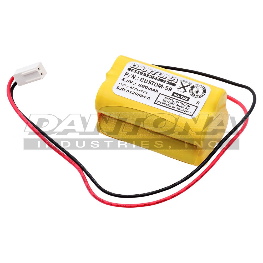 Custom-59 Emergency Light Battery