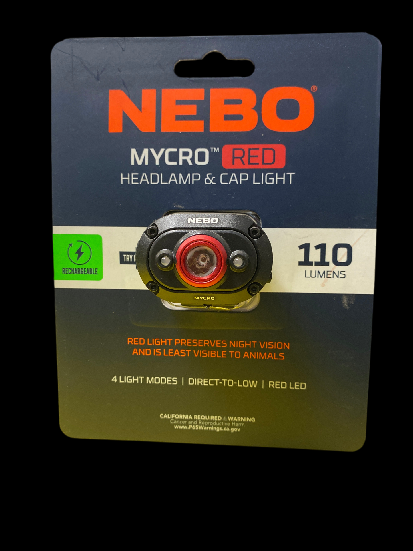 Mycro Headlamp Red Nebo NEB-HLP-1003