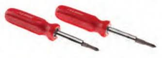 SDSW12 6-Way Screwdriver, Slot/Phillips Inserts