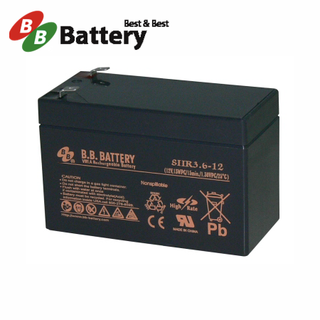 shr3.6-12 BB Battery 12v 3.6watthr
