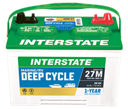 27 Marine Deep Cycle Batteries