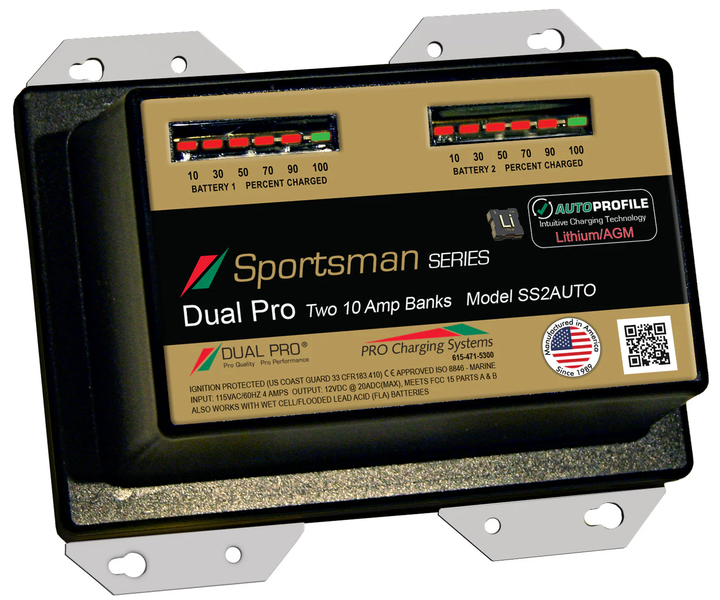 SS2 Dual Pro Charging Systems