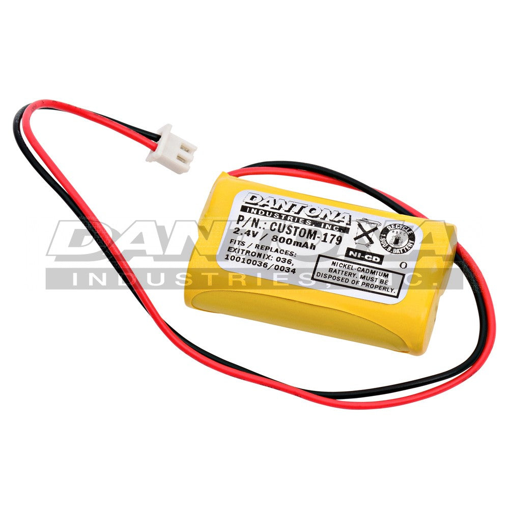 custom-179 Emergency Light Battery