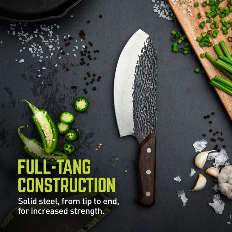 PrimalForge Rocker Butcher Knife