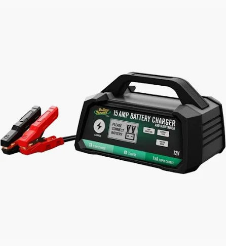 Battery Tender Bench Charger 15/8/2 Amp Deltran