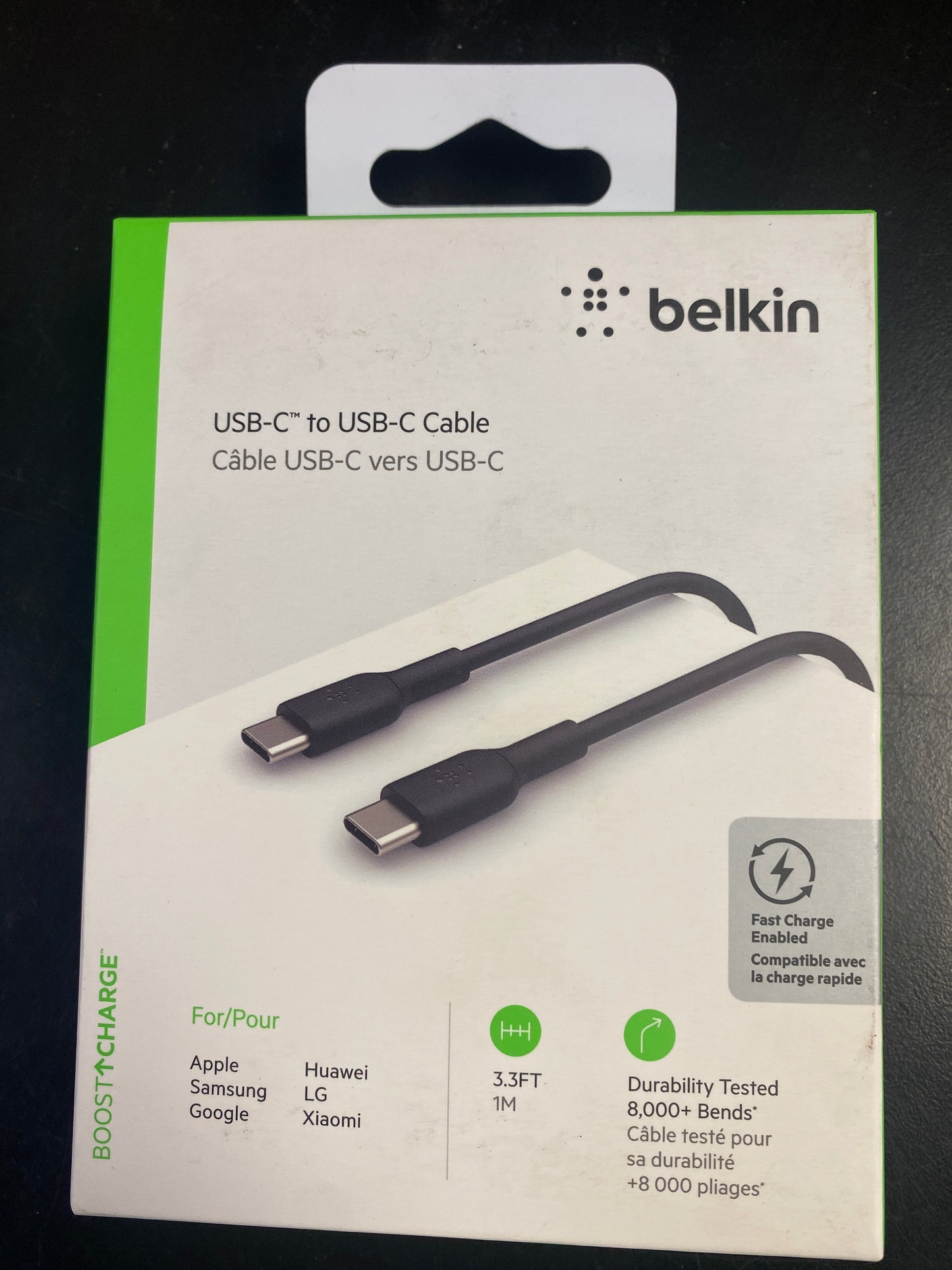 Belkin USB-C to USB-C charging cable