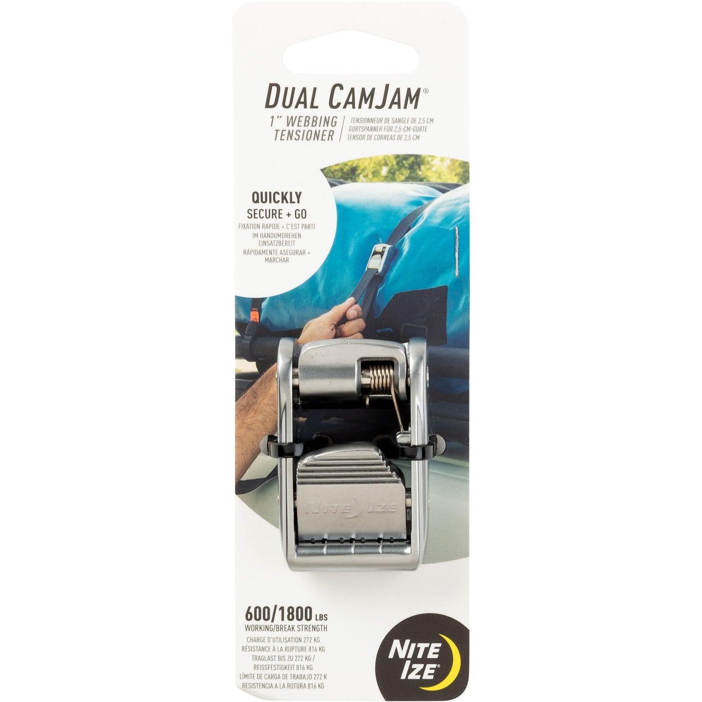 Dual CamJam 1 in. Webbing Tensioner  CJD-11-R3