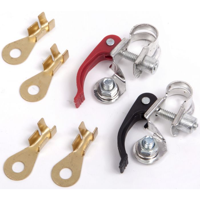08767 Quick Clamp Battery Terminals, Lead Free PAIR