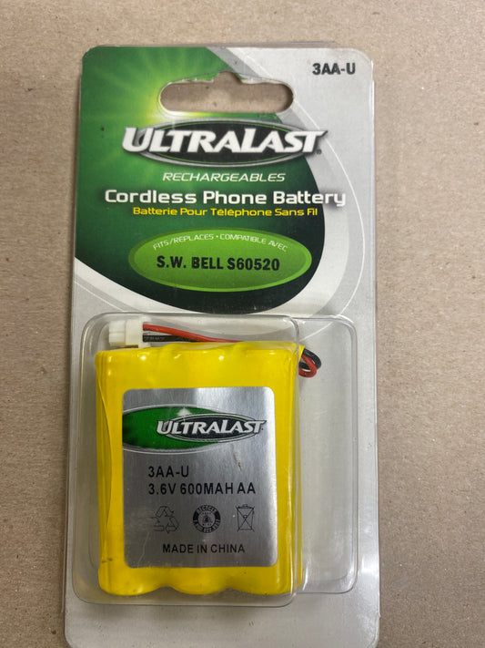 3AA-U Cordless Phone Battery