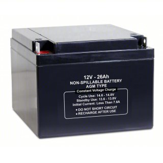 12v 26ah Sla Battery