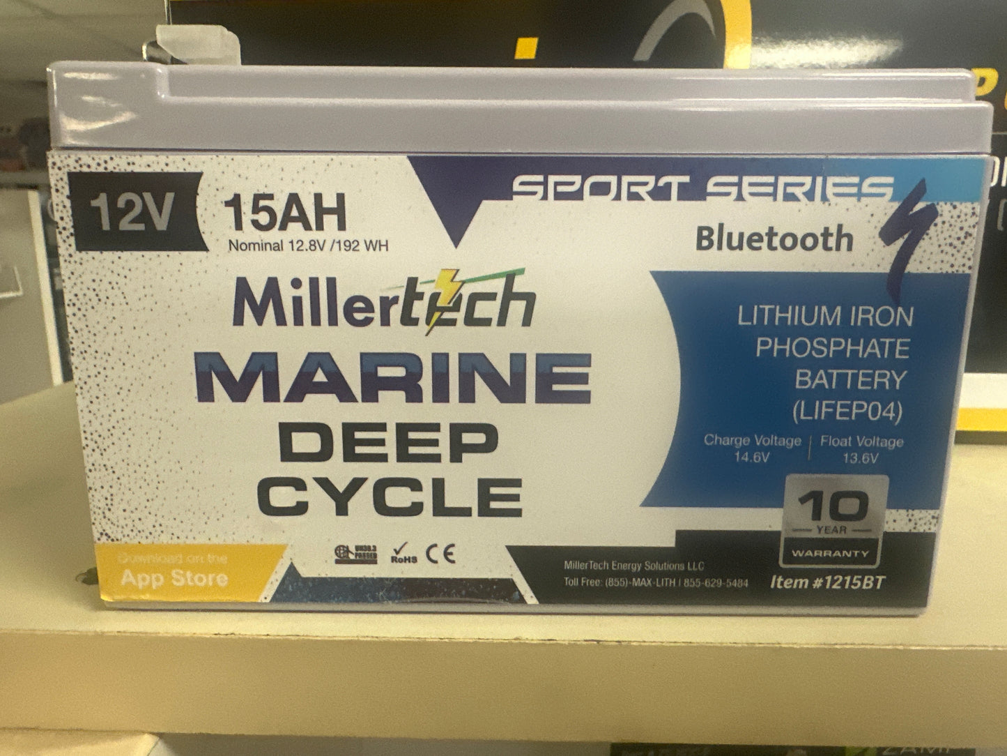 Millertech 12v 15amp with blue tooth