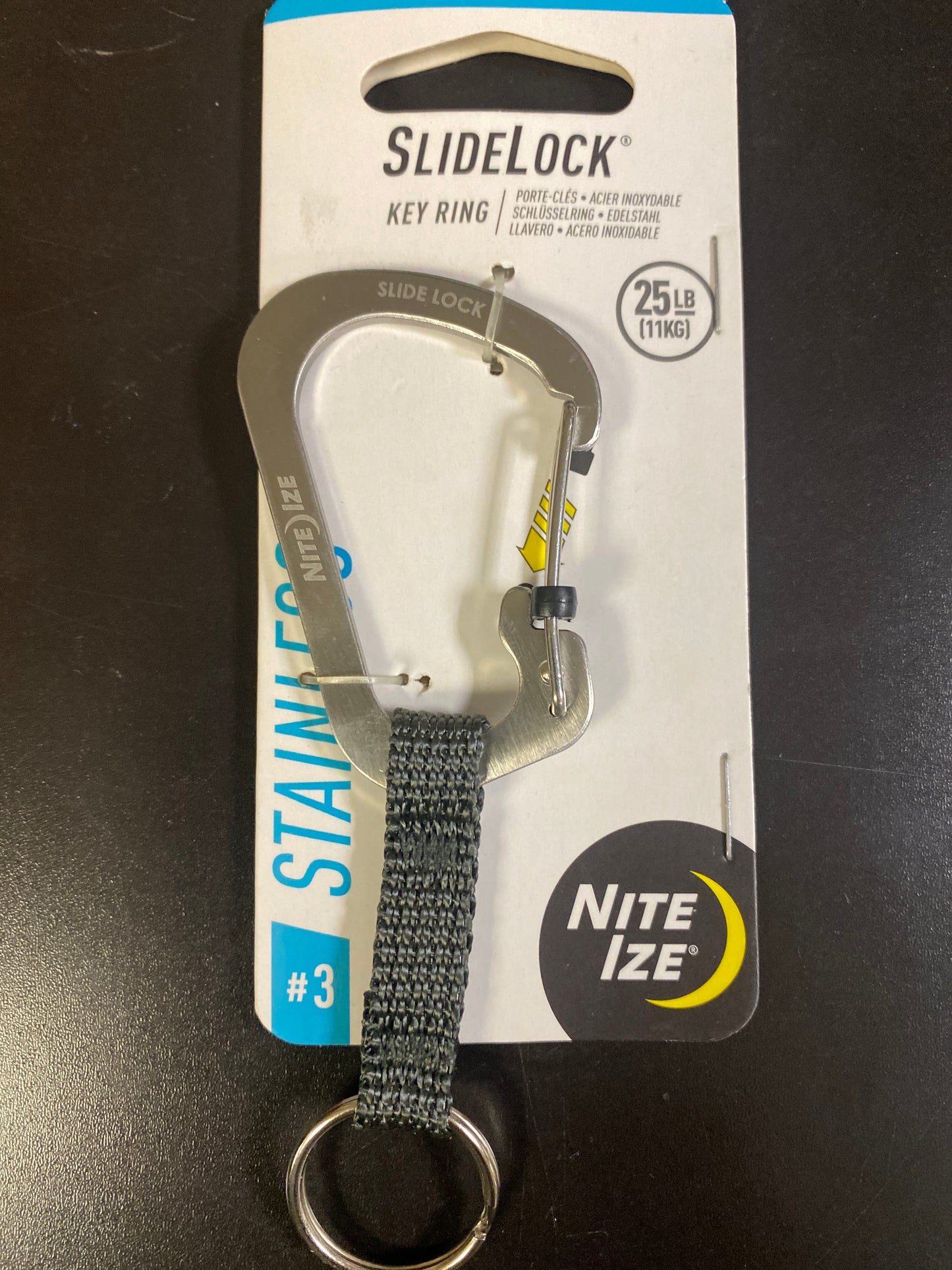 Carabine Slidelock Key Ring Size #3