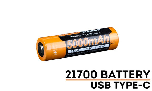 ARB-L21-5000U 21700 Li-ion 3.7v 5000 mAh