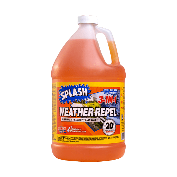 Splash Windshield Washer Fluid Orange