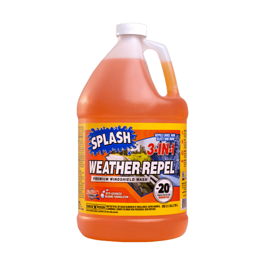 Splash Windshield Washer Fluid Orange