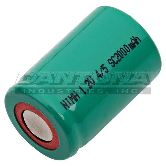 4/5 SC Rechargeable Flat Top Cell