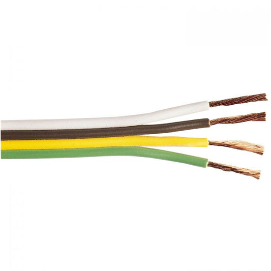 Trailer Wire 16 Gauge 4 Conductor Bonded Wire