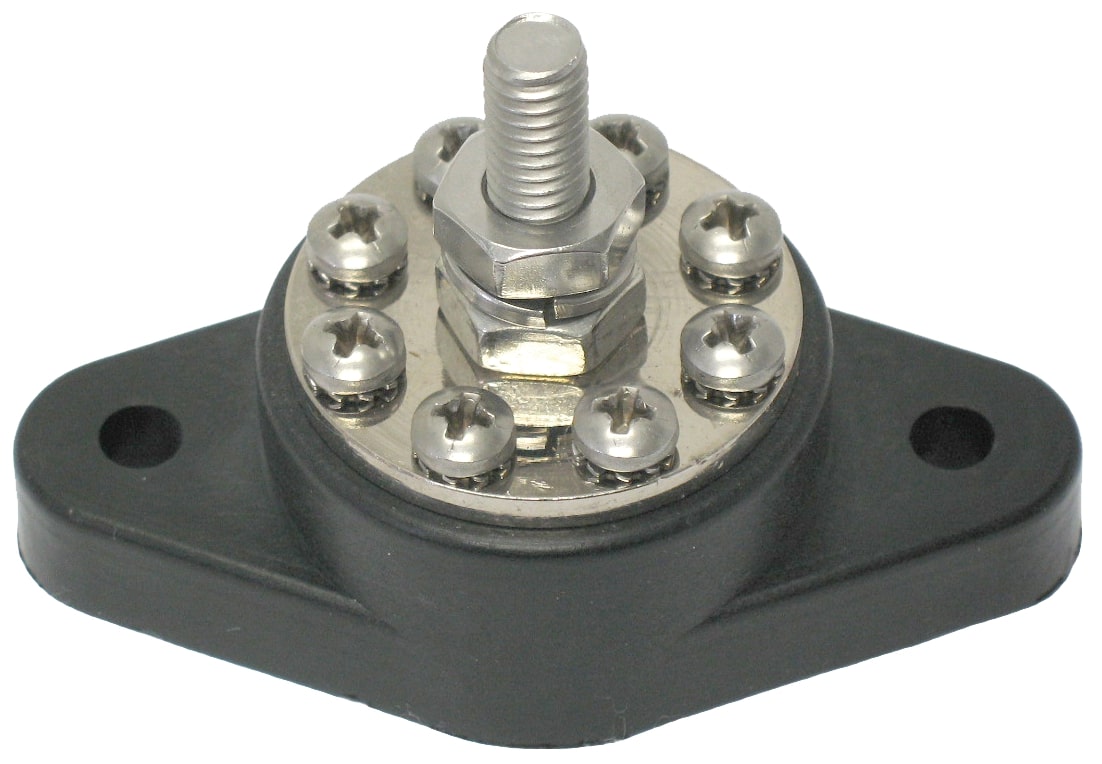 Distribution Post 8 Point Black