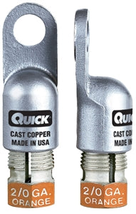 2/0 Gauge 3/8" Heavy Duty Lug Compression Style
