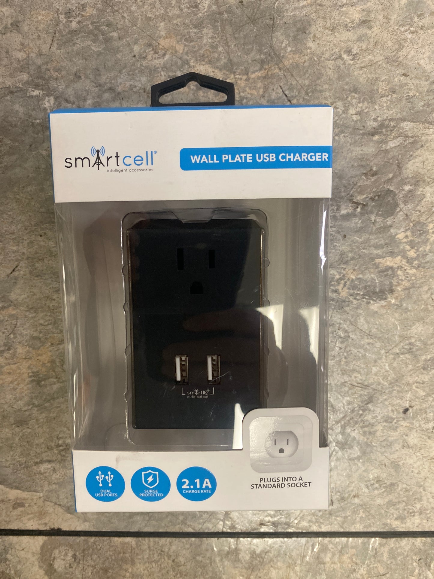 SC200211 Wall Plate USB Charger