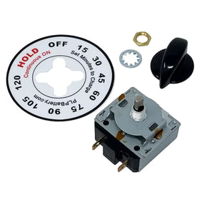 Universal Timer Kit Mechanical 120 Minute w/ "Hold" Position