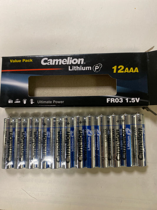 AAA Lithium Camelion EACH