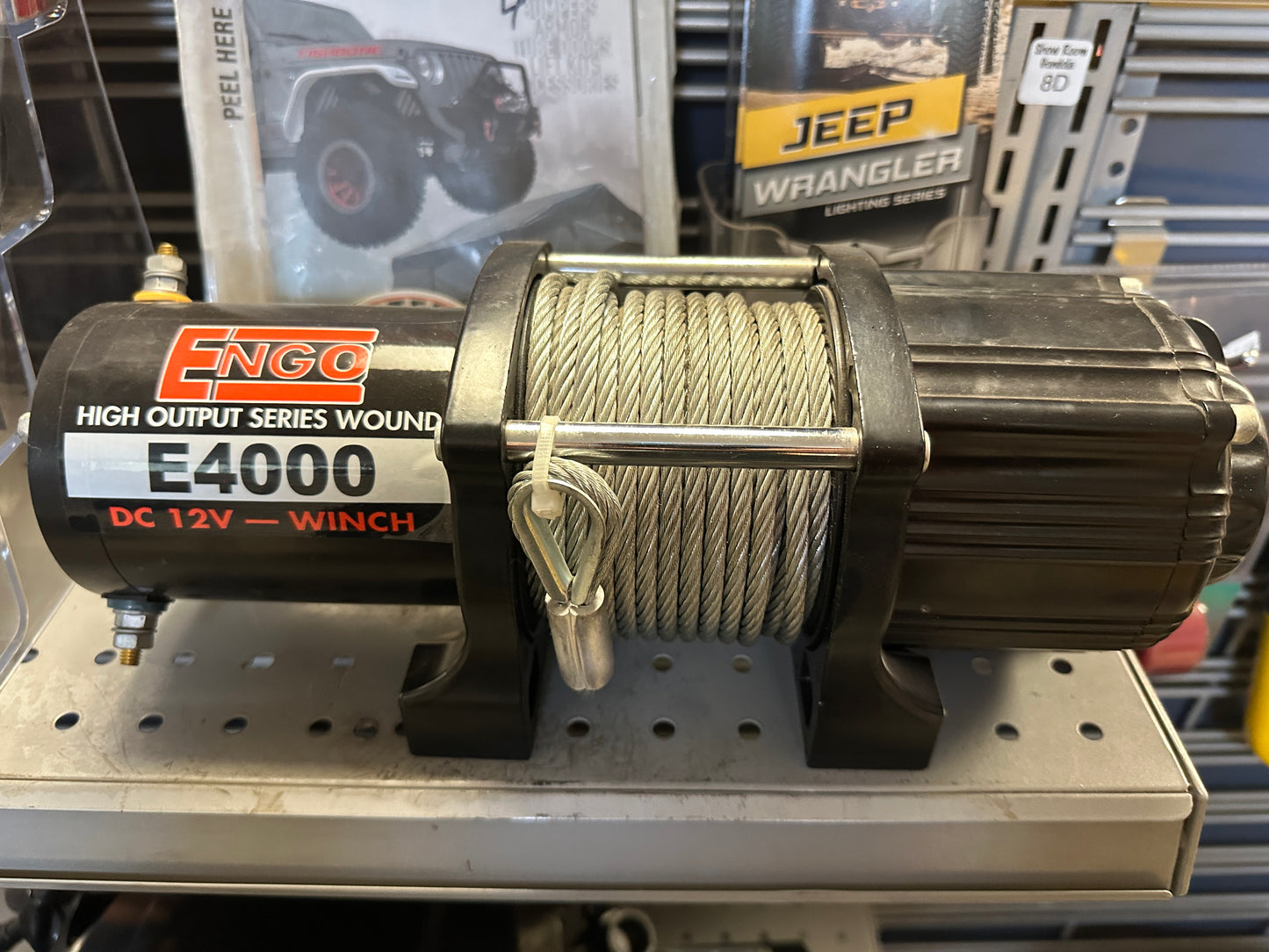 ENGO 4000lb ATV winch