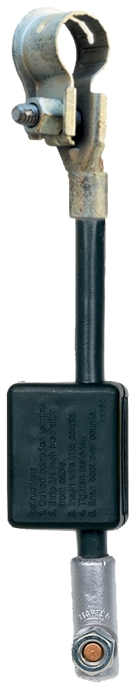Top Post Battery Cable, 4 Ga, 7 3/4 in with Tie Bolt