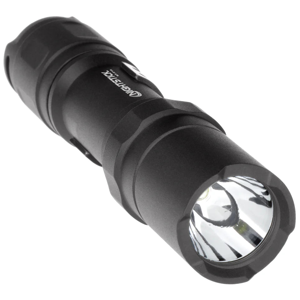 Metal Mini-TAC Pro Flashlight - 1 AA - Black