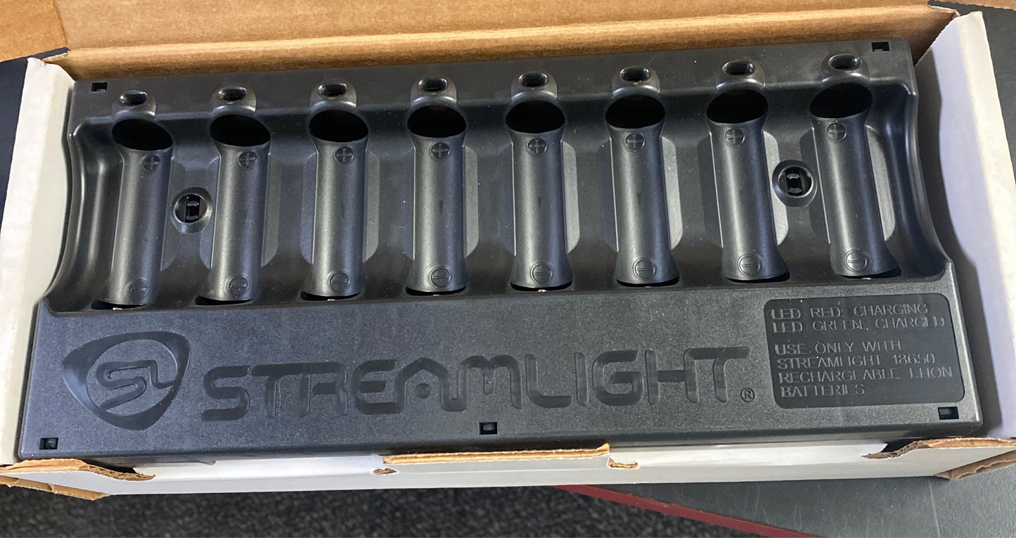 20221 Streamlight 8-Bank Lithium Charger