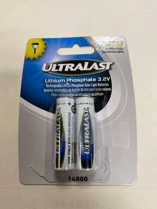 14500 LiFe04 Cell Ultralast Packaged