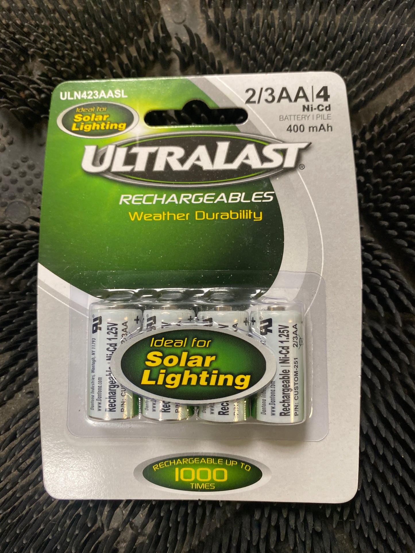 2/3 AA 800 mAh  Ni-Cd  (EACH)