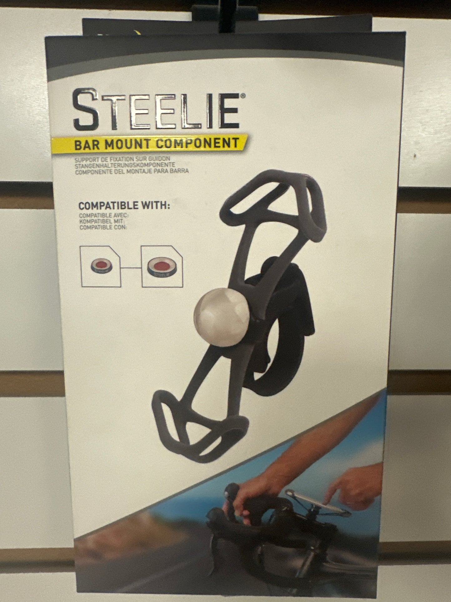 Stem bar mount steelie stbm-09-r8