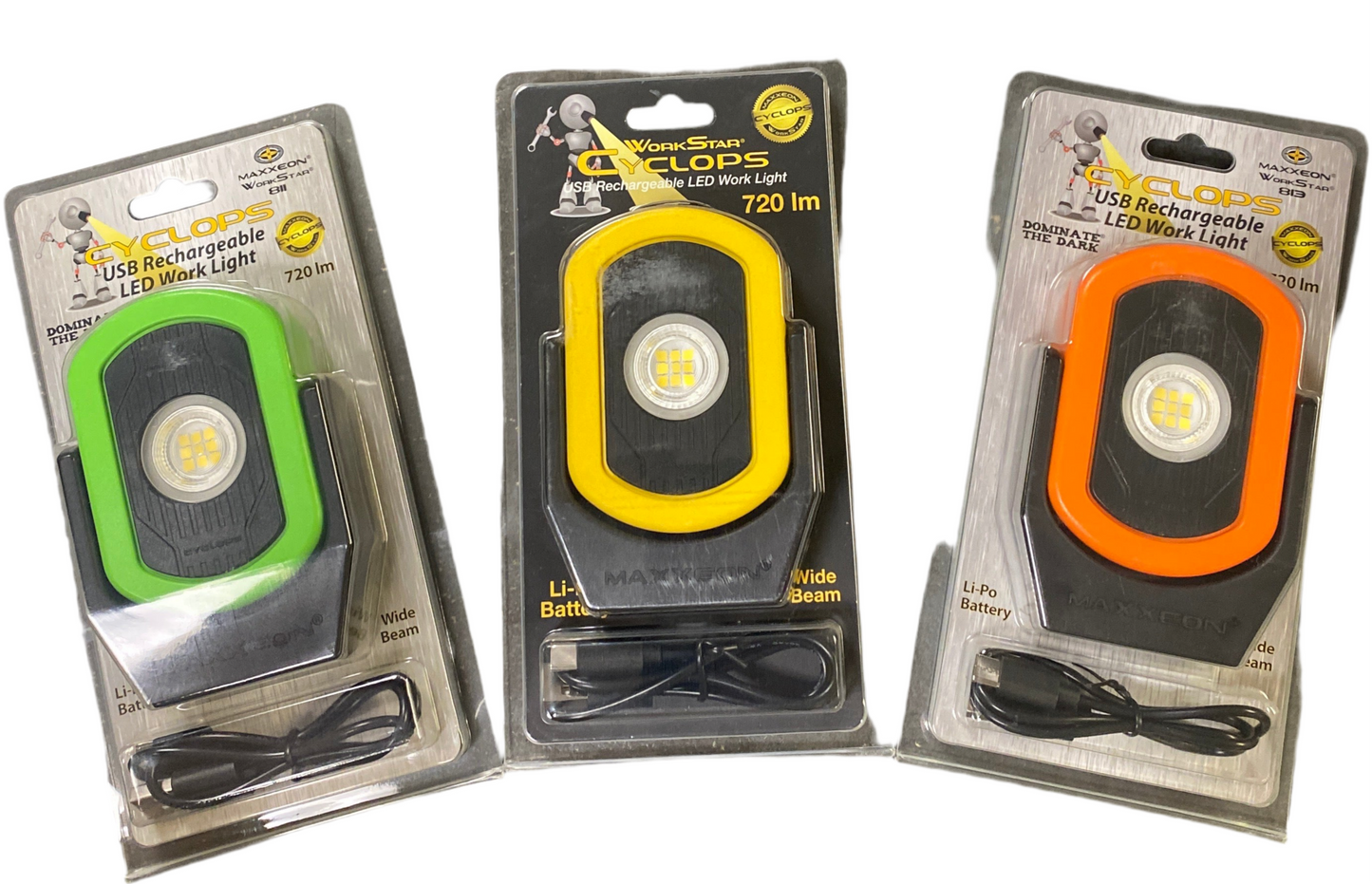 WorkStar® CYCLOPS™ Rechargeable Work Light