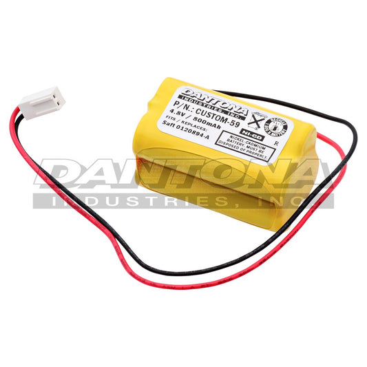 Custom-59 Emergency Light Battery