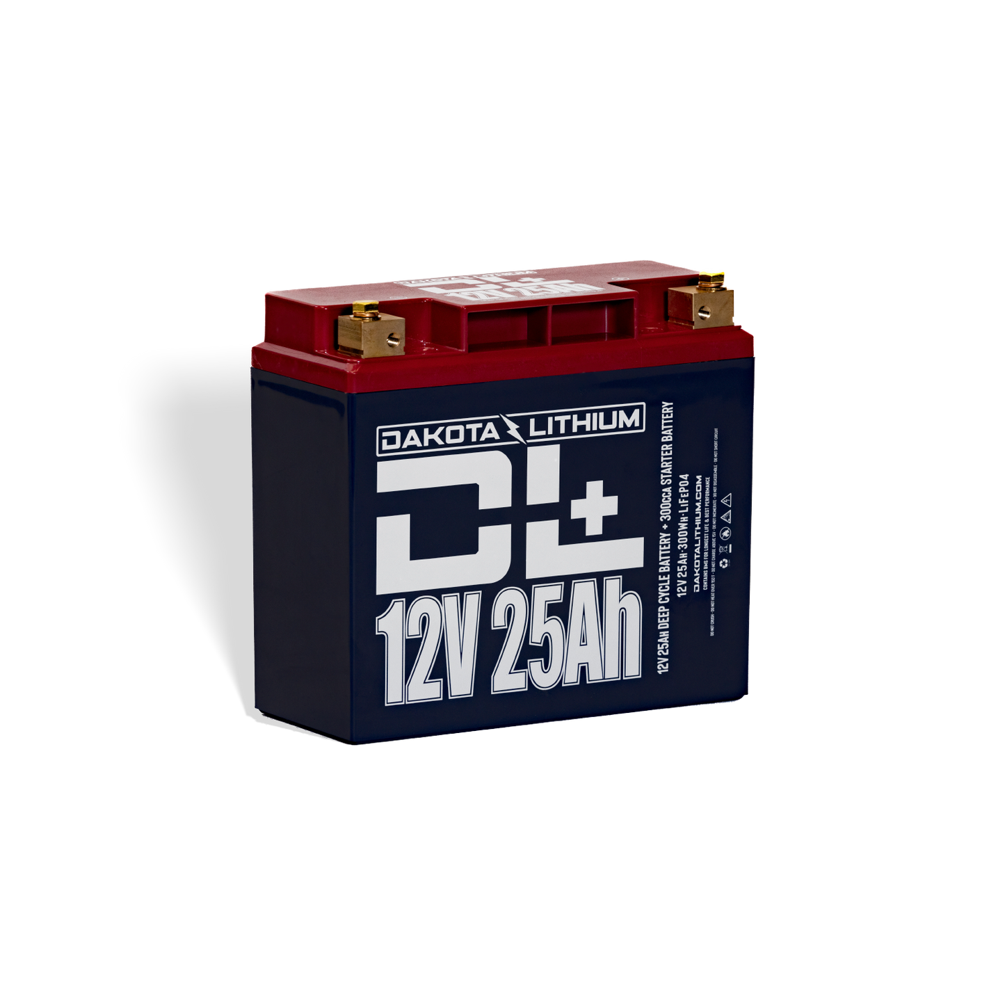 Dakota DL+ 12V Dual Purpose Power Sports LiFePO4 Battery