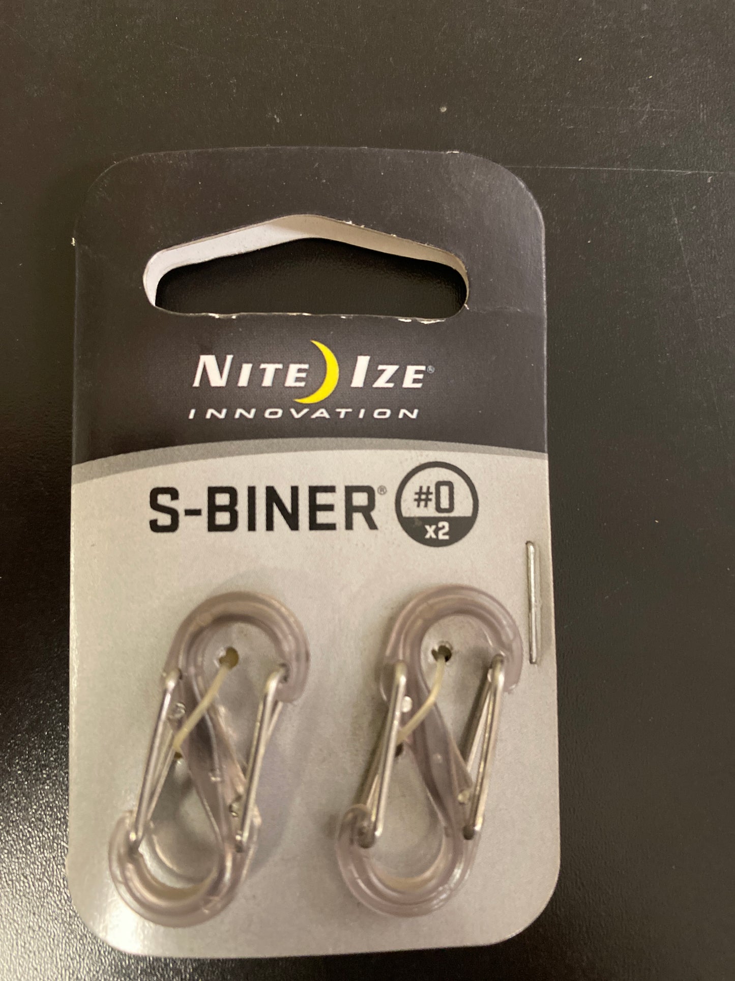 S-Biner Plastic Size 0 2 Pack