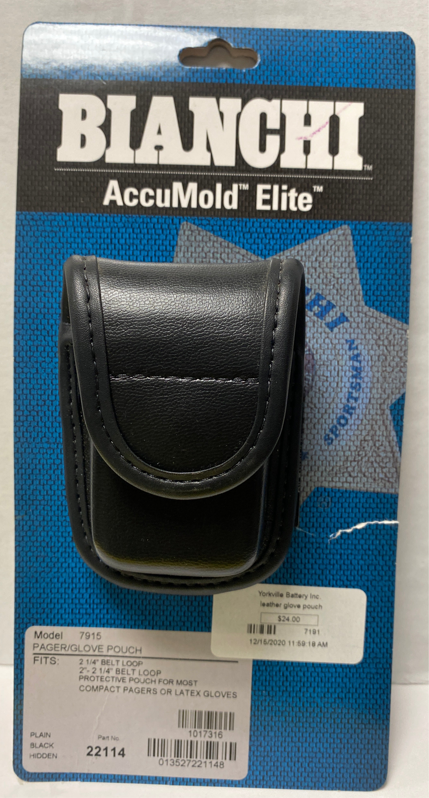 leather glove pouch